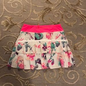 Lululemon floral skirt
